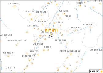 map of Miyayi