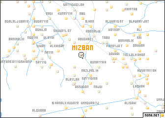 map of Mizbān