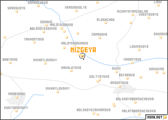 map of Mizgeya