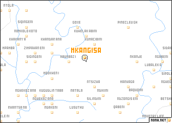 map of Mkangisa