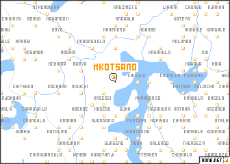 map of Mkotsano