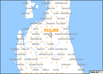 map of Mkujaa