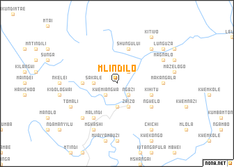 map of Mlindilo