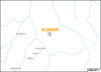 map of Mlowoka