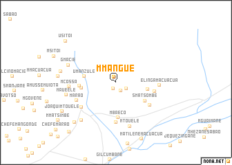 map of M. Mangue