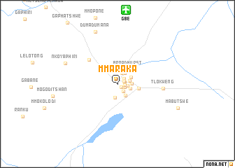 map of Mmaraka