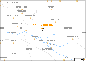 map of Mmunyaneng