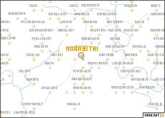 map of Mnambithi