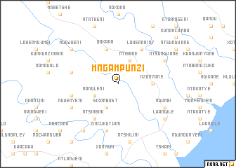 map of Mngampunzi