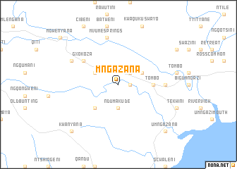 map of Mngazana