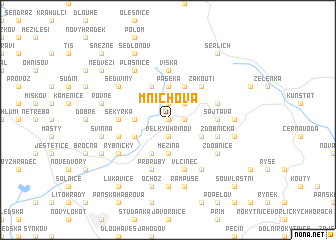 map of Mnichová