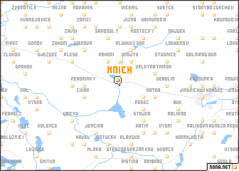 map of Mnich
