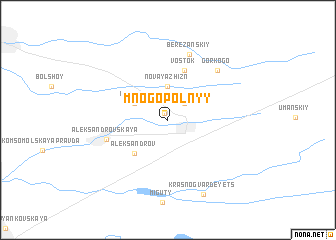 map of Mnogopol\
