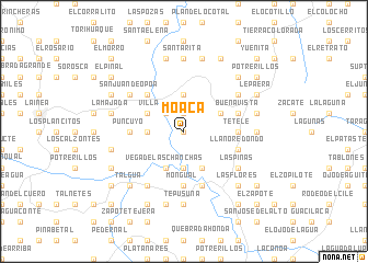 map of Moaca