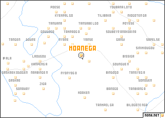 map of Moanéga