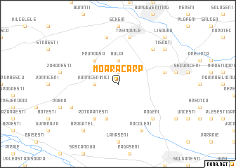 map of Moara Carp