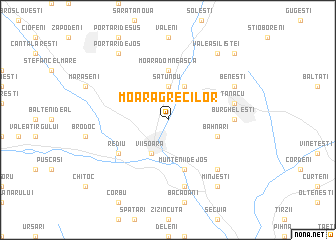 map of Moara Grecilor