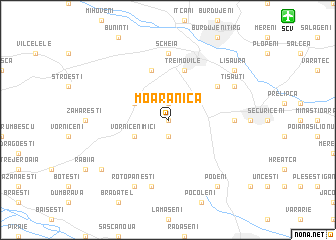 map of Moara Nica