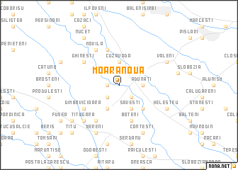 map of Moara Nouă