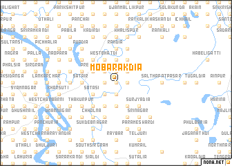 map of Mobārakdia