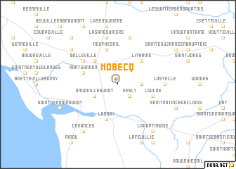 map of Mobecq