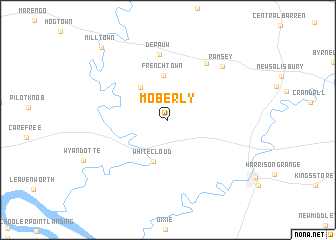 map of Moberly