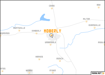 map of Moberly