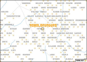 map of Mobolorunduro