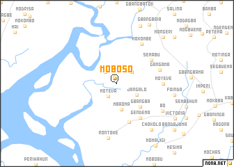 map of Moboso