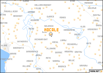 map of Moçale