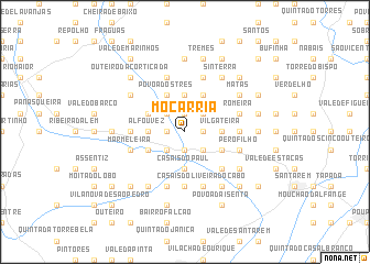 map of Moçarria