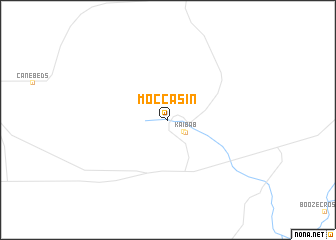 map of Moccasin