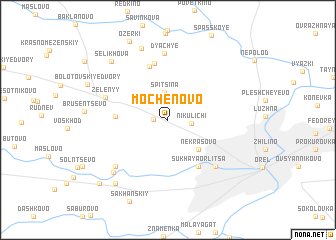 map of Mochenovo