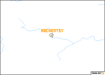 map of Mochentsy