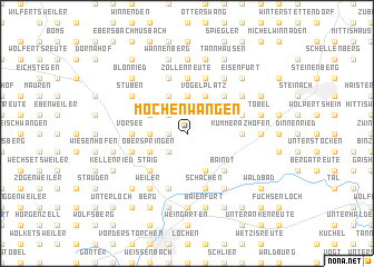 map of Mochenwangen