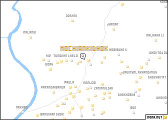 map of Mochiān Ki Dhok