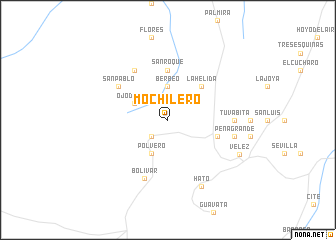 map of Mochilero
