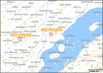 map of Mochipura