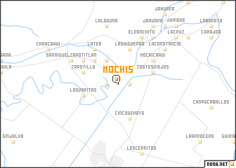 map of Mochis