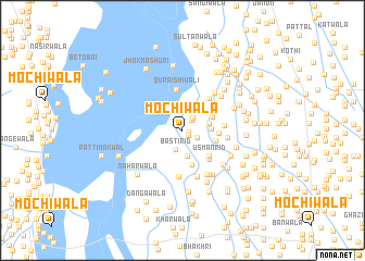 map of Mochīwāla