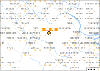 map of Môc Hoàn