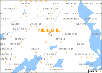 map of Möcklehult