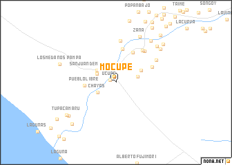 map of Mocupe