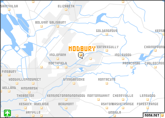 map of Modbury