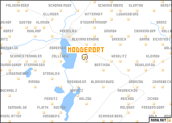 map of Modderort