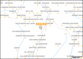 map of Modino