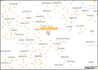 map of Modromir