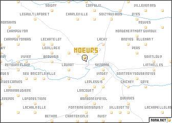 map of Moeurs