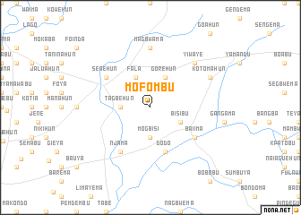 map of Mofombu