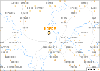 map of Mofre